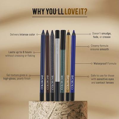 Colorbar Golden Glam - (015) 1 gm - Eyeliners