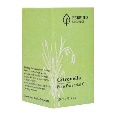 Februus Organics Pure Essential Oil - Citronella 10 ml - Essential Oils