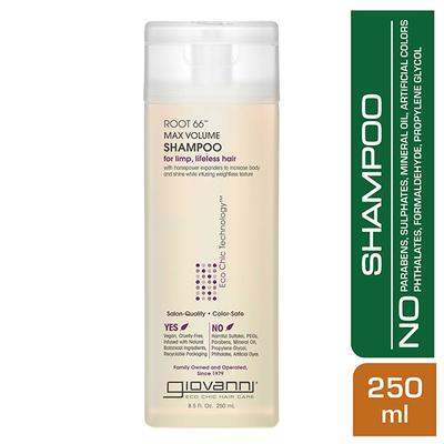 Giovanni Organic Root66 Max Volume Shampoo 250 ml - Shampoos