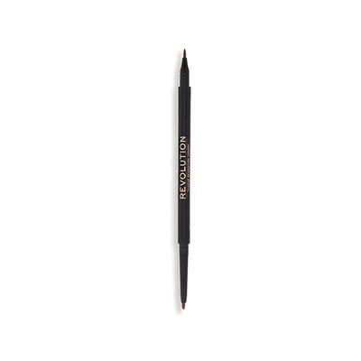 Makeup Revolution Felt & Kohl Eyeliner Brown 0.33 gm - Eyeliners