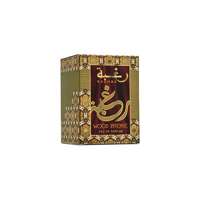 Lattafa RAGHBA WOOD INTENSE Long Lasting Imported Eau De Perfume 100 ml - Perfumes (Edt/Edp)