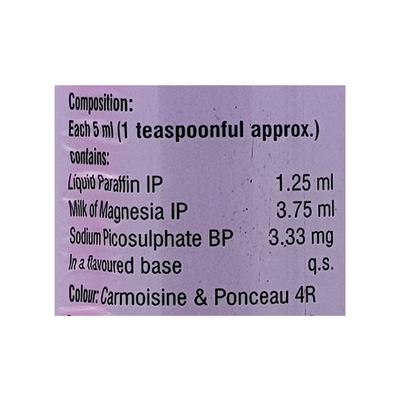 Laxsia Plus Delicious Mint Flavour Liquid 200ml - Constipation-Lax