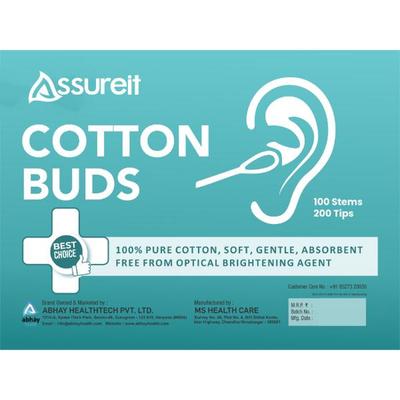Assureit Cotton Buds 100's - Cotton Balls