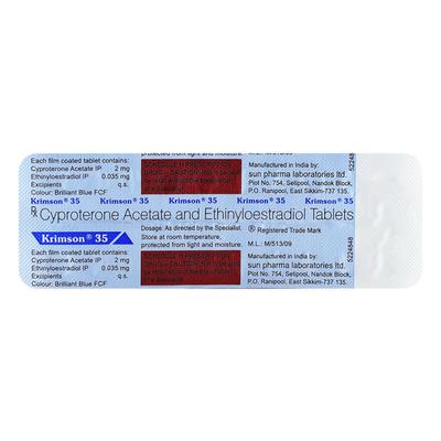 Krimson 35mg Tablet 21'S - Hormonal Therapy-And