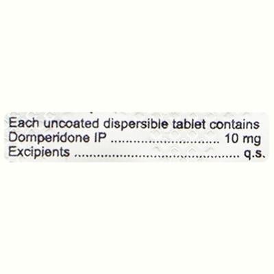 VOMISTOP DT 10mg Tablet 10's - Vomitting/Emesis-Ant