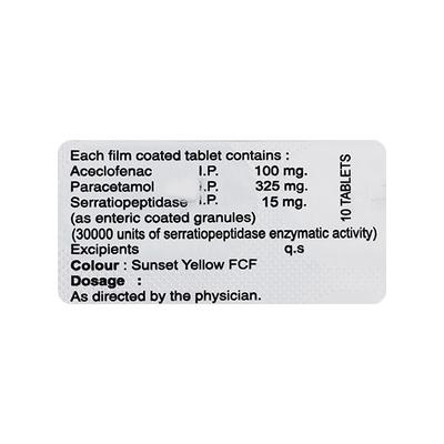 ACETON PLUS Tablet 10's - Pain relief-Nsa