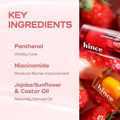 Hince Vita Barrier Nourishing Lip Oil 01 Kingsberry 4.5 ml - Lip Balms