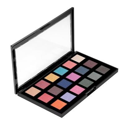 Swiss Beauty 18 Color HD TEXTURED Eyeshadow Palette - (Shade-1) 20 gm - Eyeshadow, Bases & Primers