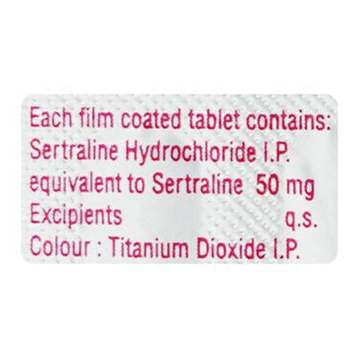 Daxid 50mg Tablet 15'S - Depression-Ant