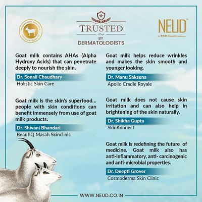 NEUD Goat Milk Premium Hair Conditioner for Men & Women 300 ml - Conditioners