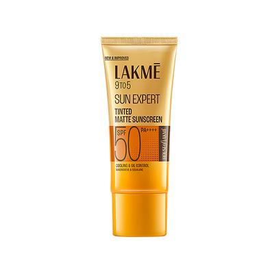Lakme Tinted Sunscreen SPF 50 PA +++ UVA/B Protection, for All Dry, Oily, Normal Skin 50 ml - Face Sunscreen