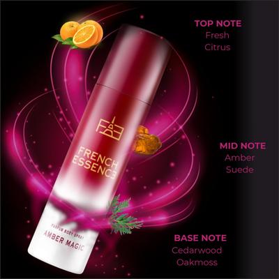 French Essence Parfum Body Spray - Amber Magic 120 ml - Perfumes (Edt/Edp)