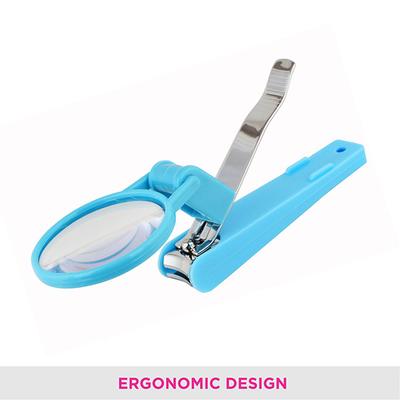 Vega Nail Clipper (With Magnifying Glass) (LNC - 04) 56 gm - Manicure & Pedicure Kits