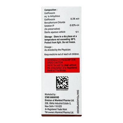 Gatikind Eye Drops 5ml - Eye Infections-Eaa