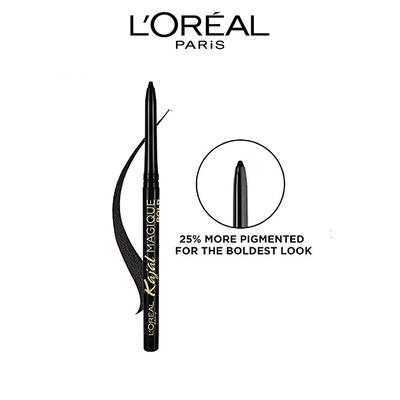 L'Oreal Paris Kajal Magique, Bold 14H Smudge Proof 0.35gm - Kajal & Kohls