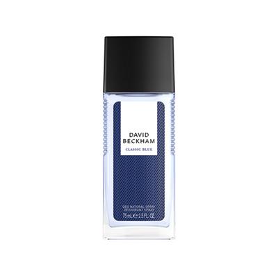 David Beckham Classic Blue Deodorant Spray 75ml + Bold Instinct Perfume Deodorant 75ml 2's - Men Deodorants/Roll-Ons