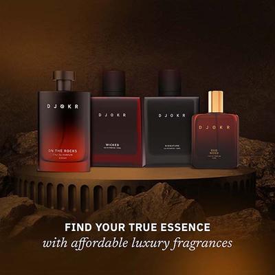 Djokr On The Rocks Perfume For Men - Eau De Parfum Premium Luxury Long Lasting Fragrance Spray 100 ml - Men Perfumes (Edt/Edp)
