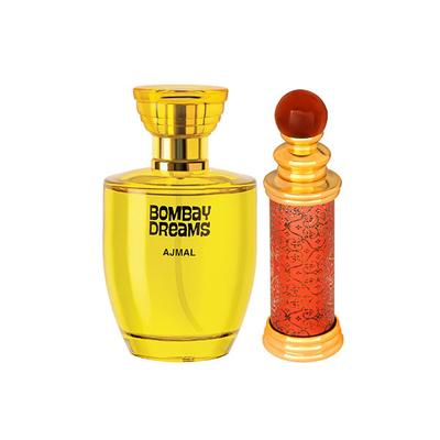 Ajmal Bombay Dreams EDP Floral Fruity Perfume And Classic Oud Concentrated Perfume Oil Woody Oudh 110 ml - Perfumes (Edt/Edp)