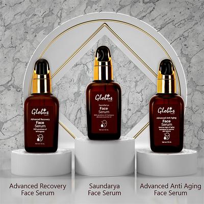 Globus Naturals Saundarya Face Serum With Goodness Of Champaca Absolute Essential Oil 50 ml - Face Serum