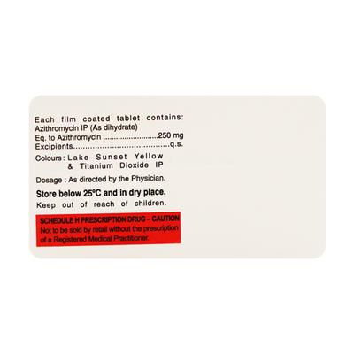 LAZ 250mg Tablet 6'S - Bacterial Infections-Mac