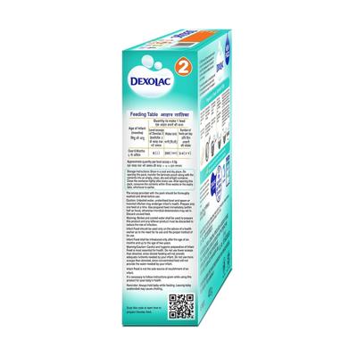 Dexolac Stage 2 (After 6 Months) Powder 400 gm (Refill Pack) - Baby And Infant Supplements