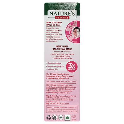 Nature's Essence Daily De-Tan Day Serum Cream 30 gm - Face Creams