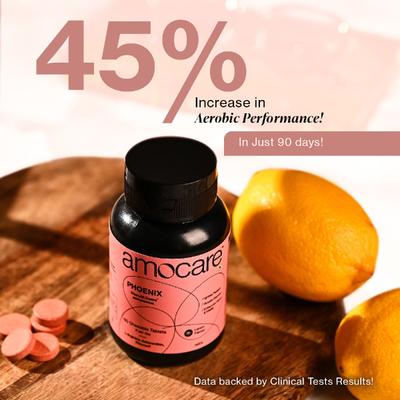 Amocare Phoenix Chewable Tablets For Men - Lemon Flavour 60's - Other Supplements