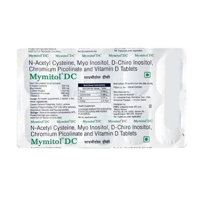 Mymitol DC Tablet 10'S - Supplements-Sup