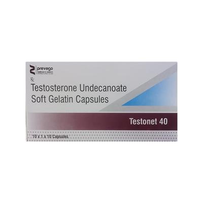 TESTONET 40 Capsule 10's - Hormonal Therapy-And