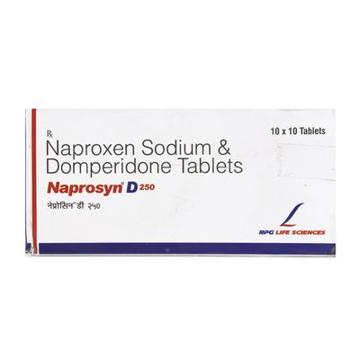 Naprosyn D 250mg Tablet 10'S - Migraine
