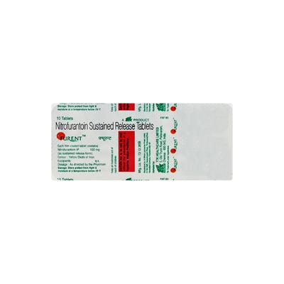 Furent 100mg Tablet 10'S - Bacterial Infections-OAB