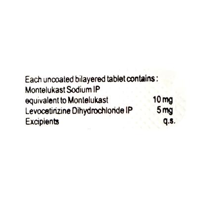 ERGOMONT L Tablet 10's - Allergies-Ant