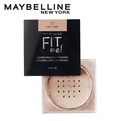 Maybelline New York Fit me Loose Finishing Powder,15 Light Leger 20 gm - Loose Powder