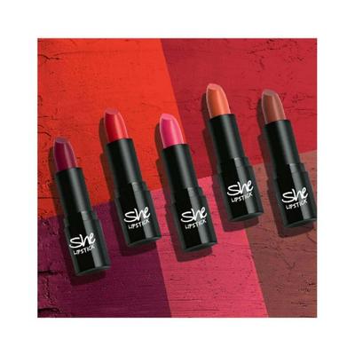 SHE MAKE UP CREAMY FINISH LIPSTICK 01 4.5 gm - Lipsticks