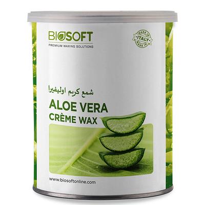 Biosoft Aloevera Cream Wax Liposoluble Wax 800 ml - Shaving & Hair Removal