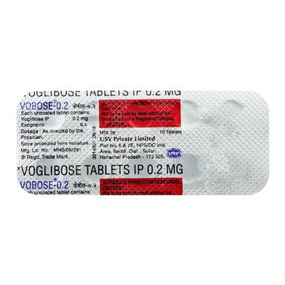 Vobose 0.2mg Tablet 10'S - Diabetes-Ant