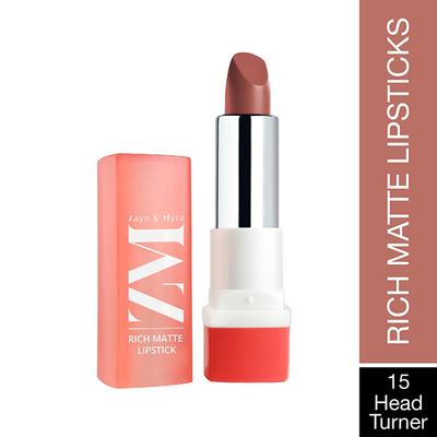 ZM Zayn & Myza Rich Matte Lipstick - Head Turner 4.2 gm - Lipsticks