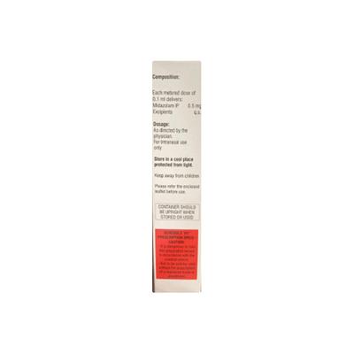 MIDAZOM 0.5 Nasal Spray 5ml - Hypnosis-Hyp