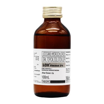 LOX VISCOUS 2% Oral Solution 100ml - Anaesthesia - Local-Ana
