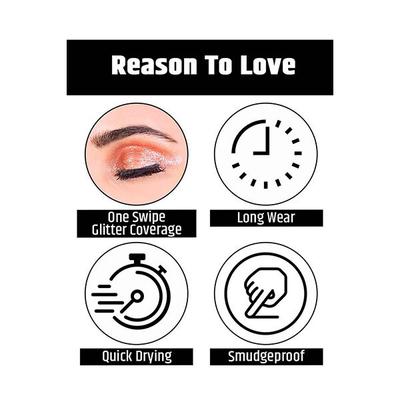 INSIGHT METALLIST GLITTER EYESHADOW - BARE 4 ml - Eyeshadow, Bases & Primers