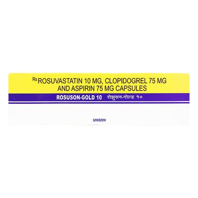ROSUSON GOLD 10 Capsule 10's - Blood Clot-Ant