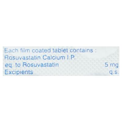 ROZEDOC 5mg Tablet 10's - High Cholesterol-Dys