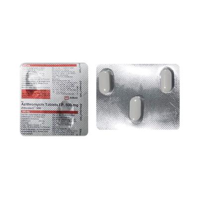 Zithrolect 500mg Tablet 3'S - Bacterial Infections-Mac