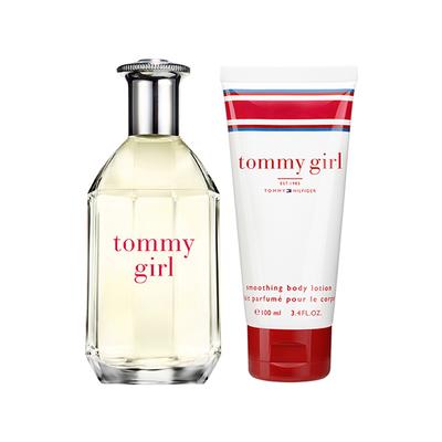 Tommy Hilfiger Girl Gift Set(Eau de Toilette 100ml + Body Lotion 100ml) 1's - Women Perfumes (Edt/Edp)