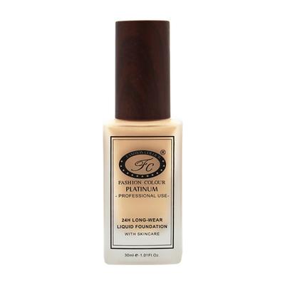 Fashion Colour 24hr Longwear Liquid Foundation With Skin Care, Warm 30 ml - Foundation