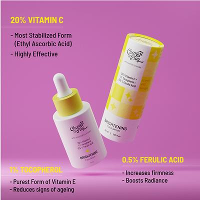 Chemist At Play Brightening Face Serum 30 ml - Face Serum