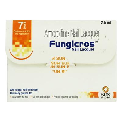 FUNGICROS Nail Lacquer 2.5ml - Fungal Infections-Taa