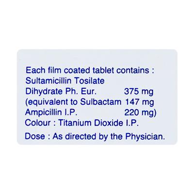 Sulbacin Tablet 10's - Bacterial Infections-Pen