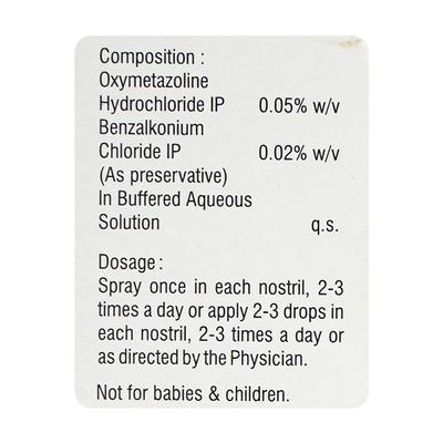 Maxtra O Nasal Spray 10ml - Nasal Congestion-Nas