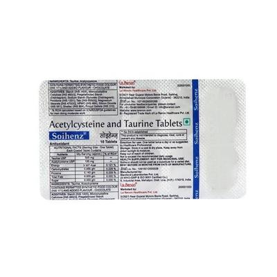Soihenz Tablet 10'S - Poisoning/Overdose-Ant